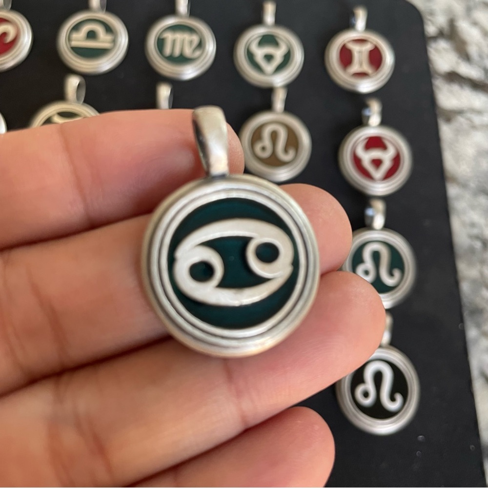 ZODIAC BICO Pendants PICK ONE BUY IT NOW - Picture 1 of 13